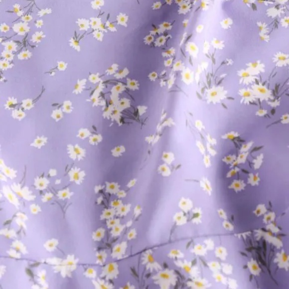 Zaful light purple daisy dress - Picture 4 of 4